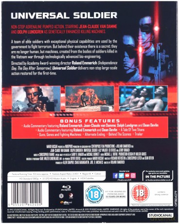Universal Soldier [Blu-Ray]