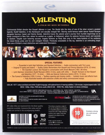 Valentino [Blu-Ray]+[DVD]