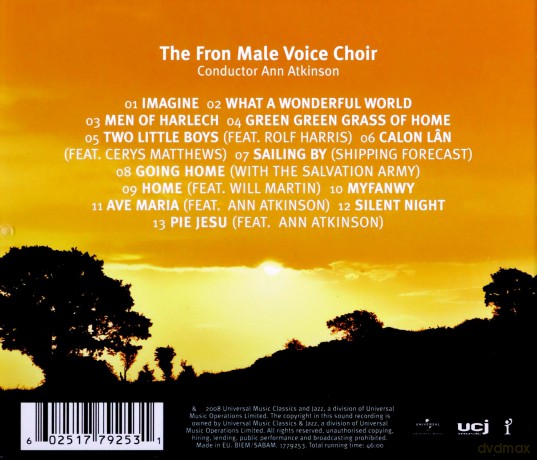 Fron Male Voice Choir: Voices Of The Valley [CD]