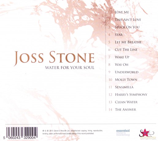 Joss Stone: Water For Your Soul [CD]