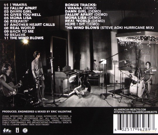 All-American Rejects: When The World Comes Down [CD]