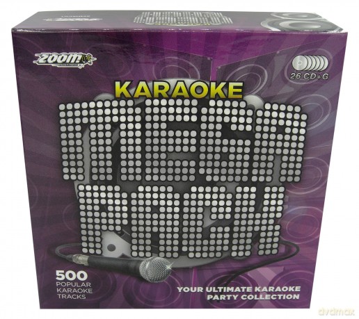 Zoom Karaoke: Zoom Mega Pack - 500 Songs [26CD]