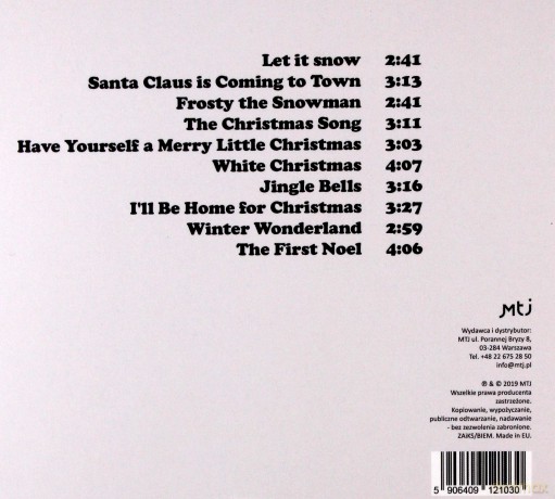 Natalia Świerczyńska: Winter songs of Frank Sinatra [CD]