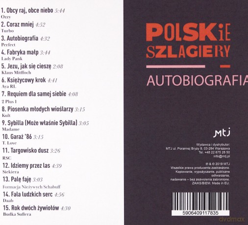 Polskie szlagiery: Autobiografia [CD]