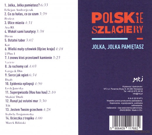 Polskie szlagiery: Jolka, Jolka pamiętasz [CD]