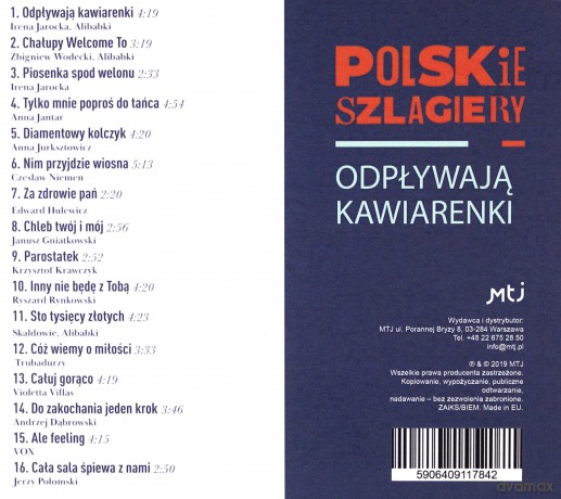 Polskie szlagiery: Odpływają kawiarenki [CD]