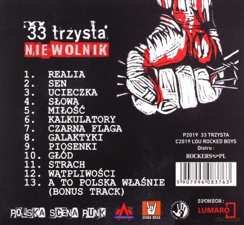 33 trzysta: Niewolnik (digipack) [CD]