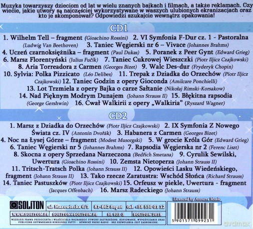 Klasyka dla dzieci w bajkach i filmach [2CD]