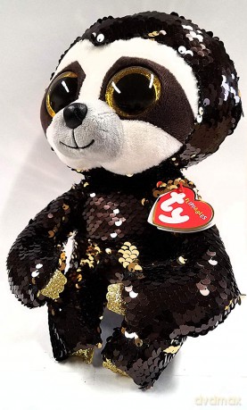 Maskotka TY Beanie Boos Flippables - Cekinowy leniwiec 24 cm
