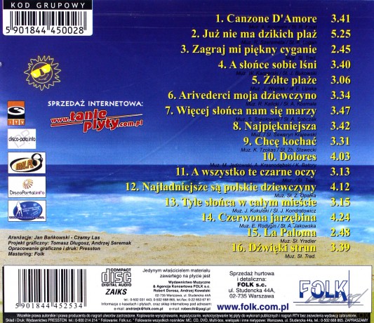 Baw się razem z nami - Przeboje na plażę [CD]
