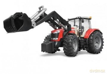 Traktor Massey Ferguson 7600 z ładowaczem