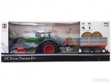 Traktor z przyczepą RC Double Eagle 2 osie