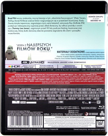 Ad Astra [Blu-Ray 4K]+[Blu-Ray]