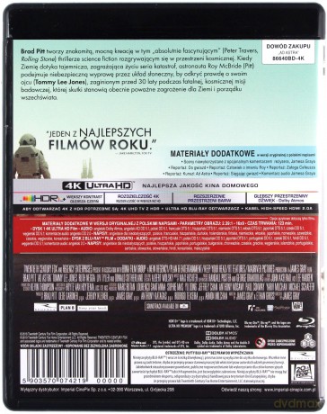 Ad Astra [Blu-Ray 4K]+[Blu-Ray]