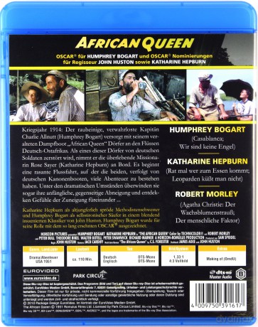 The African Queen (Afrykańska królowa) [Blu-Ray]