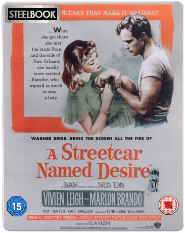 A Streetcar Named Desire (Tramwaj zwany pożądaniem) (steelbook) [Blu-Ray]