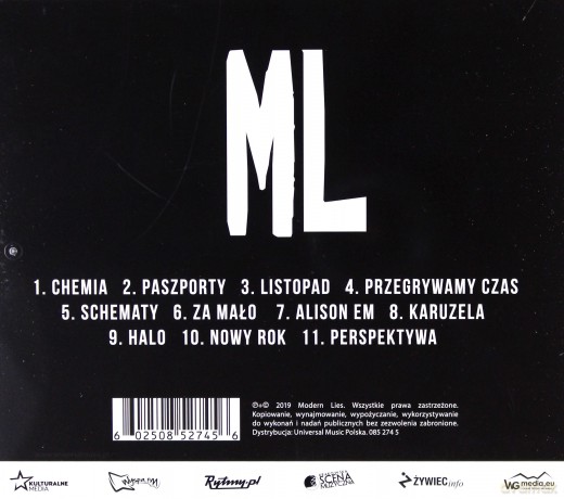 Modern Lies: Ekstrawertyka [CD]