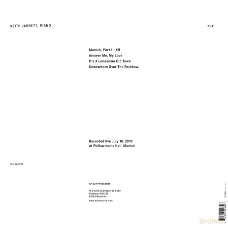 Keith Jarrett: Munich 2016 [2xWinyl]