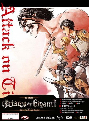 Attack on Titan: Crimson Arrows [Blu-Ray]+[DVD]