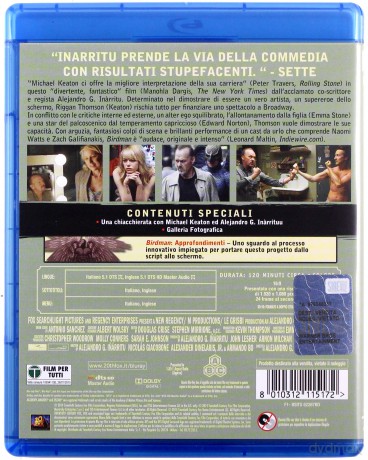 Birdman [Blu-Ray]