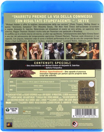 Birdman [Blu-Ray]