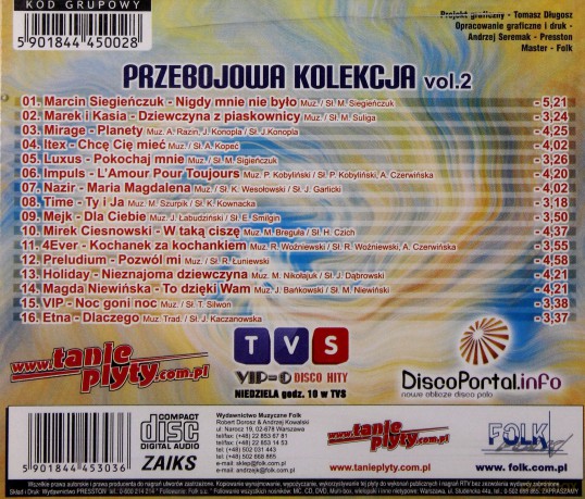 Przebojowa kolekcja vol.2 [CD]