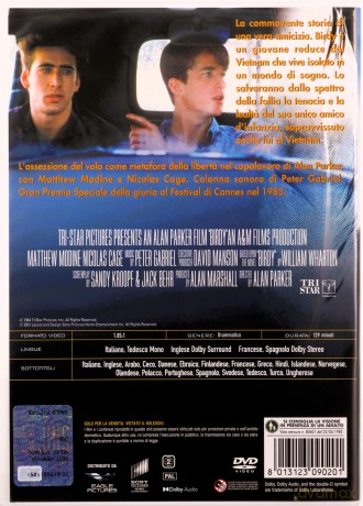 Birdy (Ptasiek) [DVD]