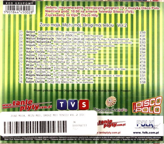 Żono moja, Mężu mój, Drogi mój teściu vol.2 [CD]