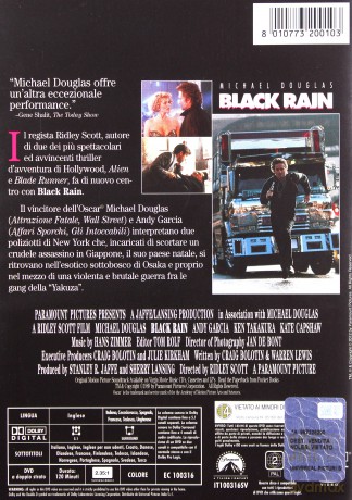 Black Rain (Czarny deszcz) [DVD]