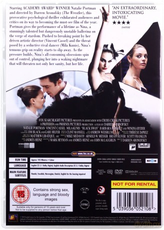 Black Swan (Czarny łabędź) [DVD]