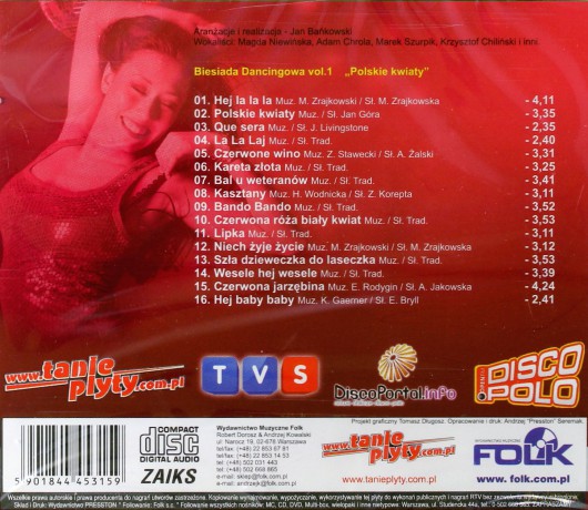Biesiada Dancingowa vol.1 - Polskie kwiaty [CD]