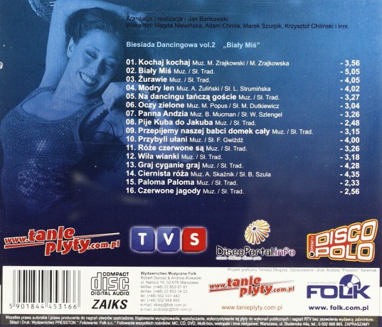 Biesiada Dancingowa vol.2 - Biały Miś [CD]