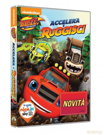 Blaze E Le Mega Macchine: Accelera E Ruggisci (Blaze i Mega Maszyny) [DVD]