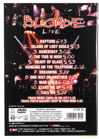 Blondie - Live [DVD]