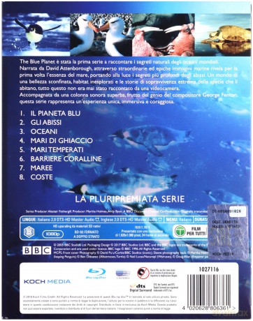 Blue Planet (Błękitna planeta) [3xBlu-Ray]