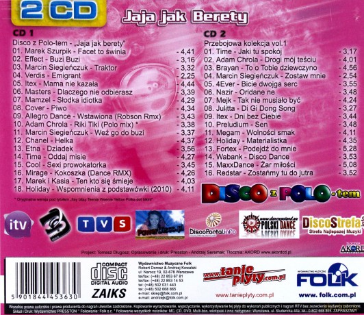 Disco Z Polo-tem - Jaja jak berety [CD]