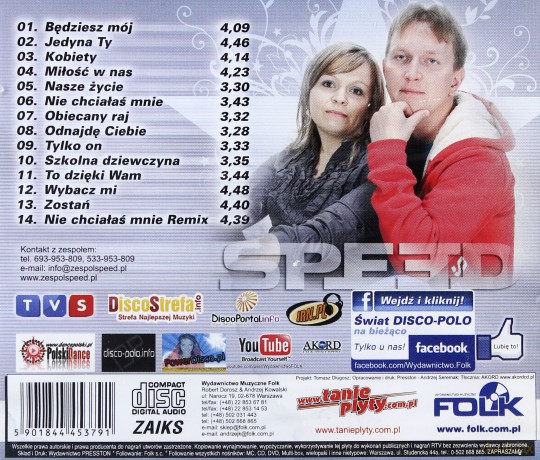 Speed - Miłość Jest w Nas [CD]