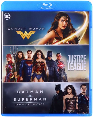Boxset Dc 3 Movies [3xBlu-Ray]