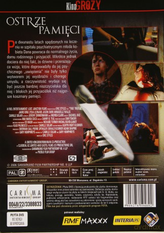 Ostrze pamięci [DVD]