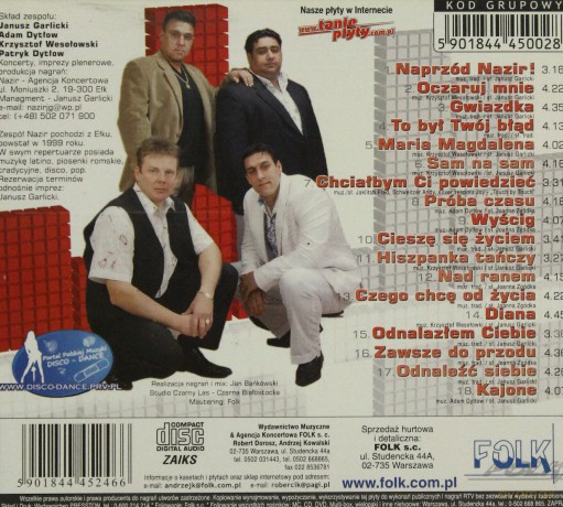 Nazir: Zawsze do przodu [CD]