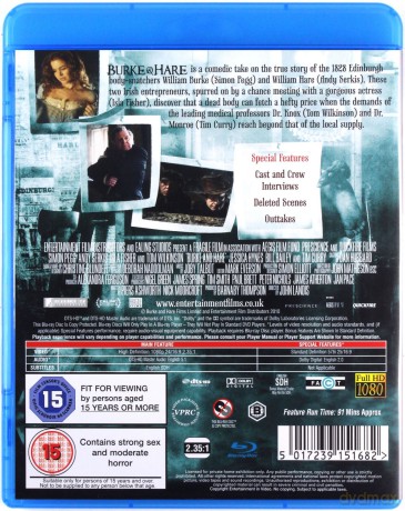 Burke and Hare (Burke i Hare) [Blu-Ray]