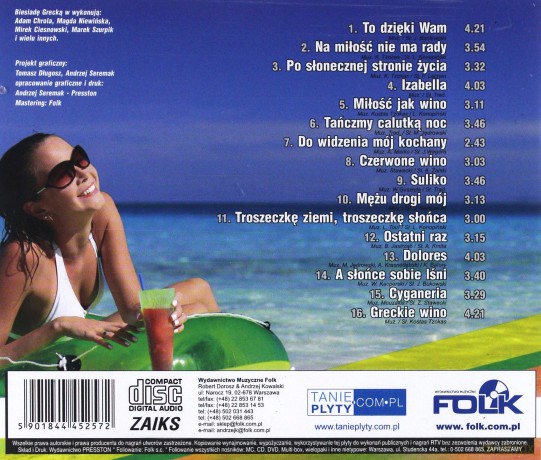 Greckie wino [CD]