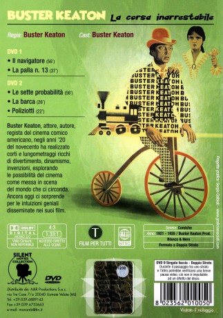 Buster Keaton - La Corsa Inarrestabile [DVD]
