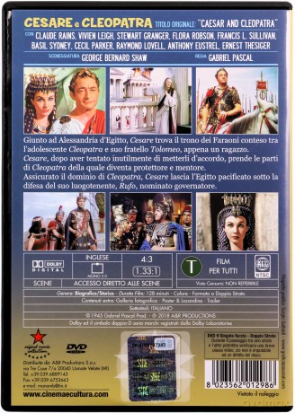 Caesar and Cleopatra (Cezar i Kleopatra) [DVD]