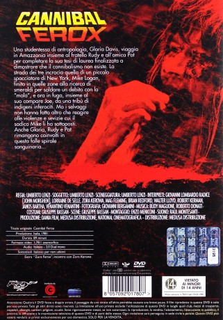 Cannibal Ferox (Cannibal ferox: Niech umierają powoli) [DVD]