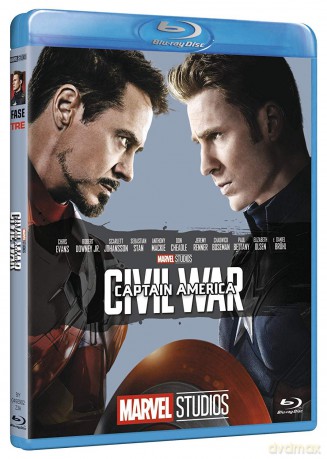 Captain America Civil War - 10 Anniversary (Kapitan Ameryka: Wojna bohaterów) [Blu-Ray]