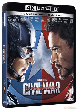 Captain America: Civil War (Kapitan Ameryka: Wojna bohaterów) [Blu-Ray]