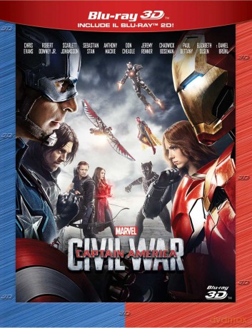 Captain America: Civil War (Kapitan Ameryka: Wojna bohaterów) [Blu-Ray]