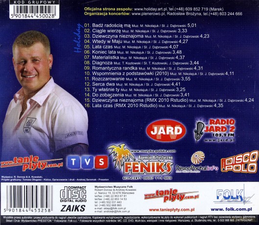 Holiday: Bądź radością mą [CD]
