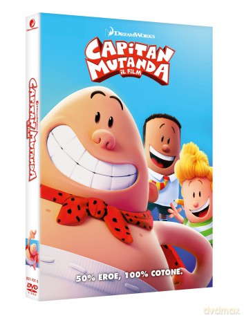 Captain Underpants: The First Epic Movie (Kapitan Majtas: Pierwszy wielki film) [DVD]